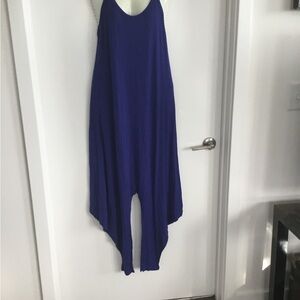 Flowy Blue Sleeveless Dress